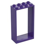 Tür Rahmen 2 × 4 × 6 Dunkellila