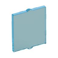 Glass for Window 1 × 2 × 2 Flat Trans-Light Blue