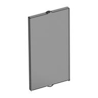 Glass for Window 1 × 2 × 3 Flat Front Trans-Black