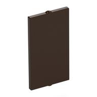 Glass for Window 1 × 2 × 3 Flat Front Dark Brown