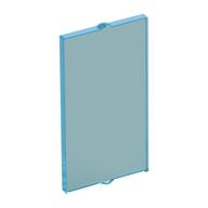 Glass for Window 1 × 2 × 3 Flat Front Trans-Light Blue