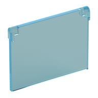 Glass for Window 1 × 4 × 3 [Opening] Trans-Light Blue