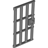 Door 1 × 4 × 6 Barred with Stud Handle Perltitan