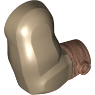 Arm, Bigfig, Right with Copper Wristband Dark Tan
