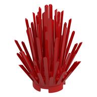 Pflanze, Buchse 2 × 2 × 4 Rot