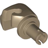 Hand Troll, Right with Technic Pin Dunkelbeige