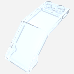 Windscreen 5 × 2 × 1 2/3 Trans-Medium Blue
