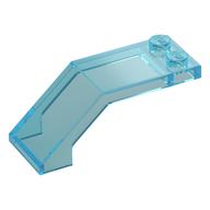 Windschutzscheibe 5 × 2 × 1 2/3 Transparent-Hellblau