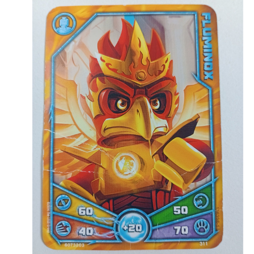 Trading Card, Legends of Chima Deck #3: 311 - Fluminox [No Color/Any Color]