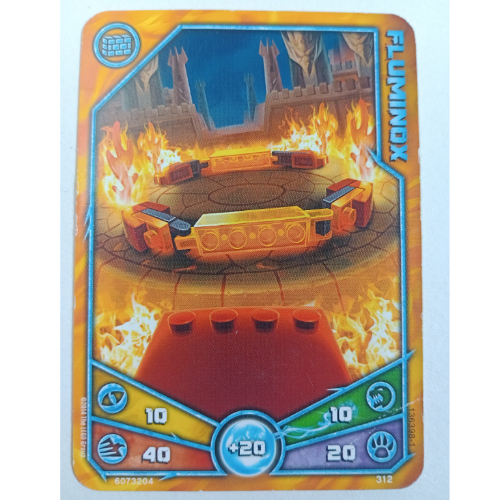 Trading Card, Legends of Chima Deck #3: 312 - Fluminox [Keine Farbe/Beliebige Farbe]