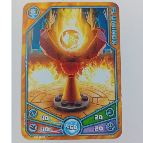 Trading Card, Legends of Chima Deck #3: 313 - Fluminox [No Color/Any Color]