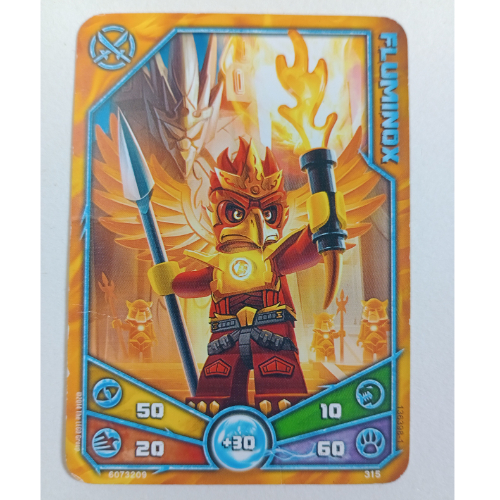 Trading Card, Legends of Chima Deck #3: 315 - Fluminox [Keine Farbe/Beliebige Farbe]