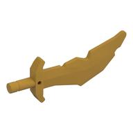 Weapon Sword / Scimitar Notched Blade Perlgold