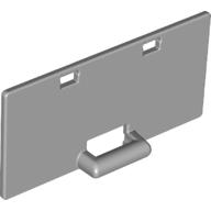 Duplo Behälter Kiste 2 × 4 × 2 Tür mit Griff Hellblaugrau