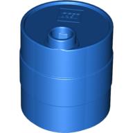 Duplo Container Oil Drum 2 × 2 × 2 Blau