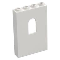 Panel 1 × 4 × 5 with Arched Window White