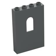 Panel 1 × 4 × 5 with Arched Window Dunkelblaugrau