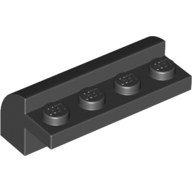 Bogenstein 2 × 4 × 1 1/3 Schwarz