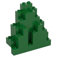 Rock Panel Triangular 3 × 8 × 7 (aka LURP) Grün