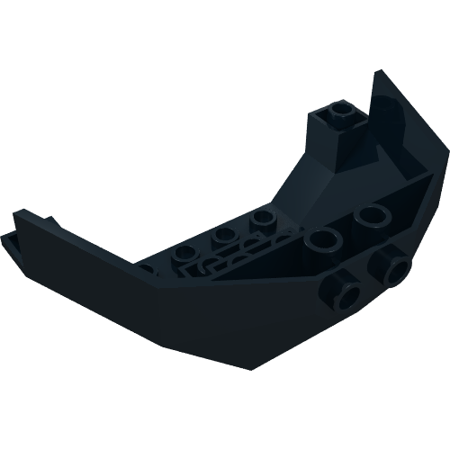 Cockpit 5 × 8 × 3 (Windscreen Bottom) Black