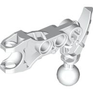 Large Figure Skeletal, Limb, Angular with Ball Joint and Ball Socket (Av-Matoran) White