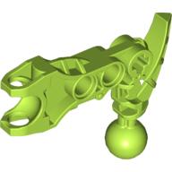 Large Figure Skeletal, Limb, Angular with Ball Joint and Ball Socket (Av-Matoran) Limette