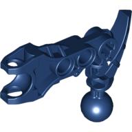 Large Figure Skeletal, Limb, Angular with Ball Joint and Ball Socket (Av-Matoran) Dark Blue