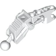 Large Figure Skeletal, Limb, Angular with Ball Joint, and Ball Socket (Av-Matoran) White