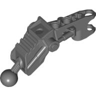 Large Figure Skeletal, Limb, Angular with Ball Joint, and Ball Socket (Av-Matoran) Dark Bluish Gray