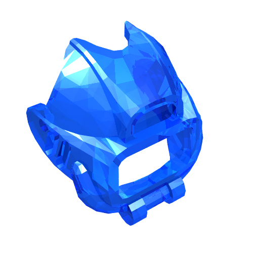 Headwear Accessory Visor / Divers Mask (Underwater) Transparent-Dunkelblau