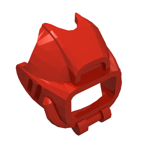 Headwear Accessory Visor / Divers Mask (Underwater) Rot