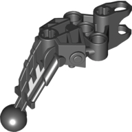 Large Figure Skeletal, Limb, Angular with Ball Joint and Ball Socket (Solek) Schwarz