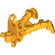Large Figure Foot, Claw with Ball Socket (Shadow Matoran) Bright Light Orange