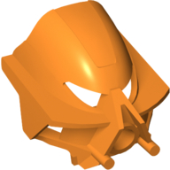 Large Figure Mask Photok Orange