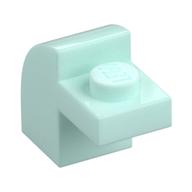 Brick Curved 1 × 2 × 1 1/3 with Curved Top Light Aqua