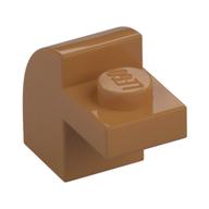 Bogenstein 1 × 2 × 1 1/3 mit gebogen oben Mittelnougat