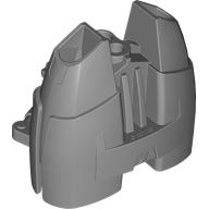 Large Figure Engine / Jet Pack (Toa Lewa) Flat Silver