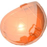 Large Figure Weapon, Tridax Pod Half Transparent-Neonorange