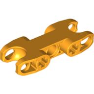 Technic Axle and Pin Connector 2 × 5 with Two Ball Joint Sockets [Closed Sides] [Closed Axle Holes] Bright Light Orange