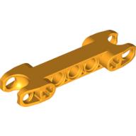 Technic Axle and Pin Connector 2 × 7 with Two Ball Joint Sockets [Squared Ends] Bright Light Orange