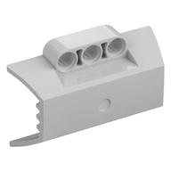 Technic Engine Block Half / Side Intake Panel Sehr helles Blaugrau