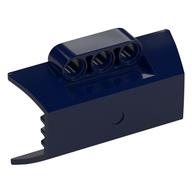 Technic Engine Block Half / Side Intake Panel Dunkelblau