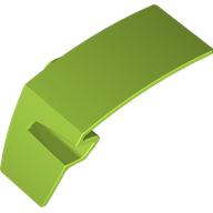 Technic Panel Car Mudguard Left Lime