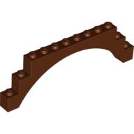 Brick Arch 1 × 12 × 3 Reddish Brown