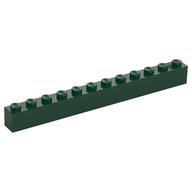 Brick 1 × 12 Dark Green
