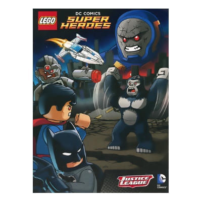 Comic Book, Super Heroes, DC Comics, Gorilla Grodd & Darkseid (Justice League Logo) in [No Color/Any Color]