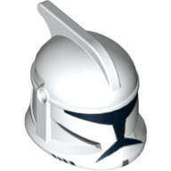 Helmet Clone Trooper Phase 1, with Side Holes, Standard Print Weiß