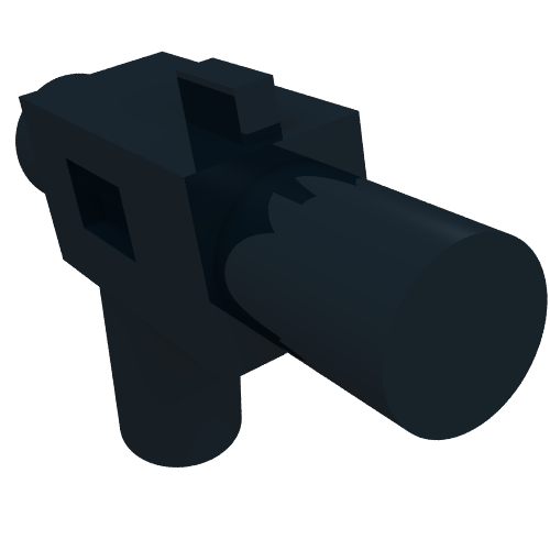 Weapon Gun / Blaster Small DC-17 (Star Wars Accessory) Black