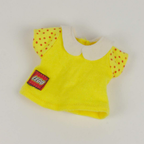Duplo Dress with White Collar and Lego Logo Gelb