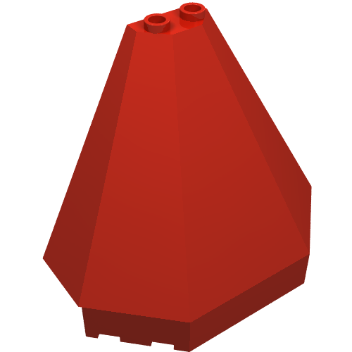 Tower Roof 4 × 8 × 6 Red